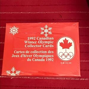 1992 Canadian Winter Olympic Collector Cards - FACTORY SEALED Box Set 110 Cards